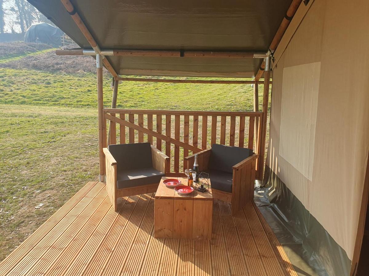 Luxury Safari Tents At Moulin Du Pommier Glamping & Camping Saulgond Экстерьер фото