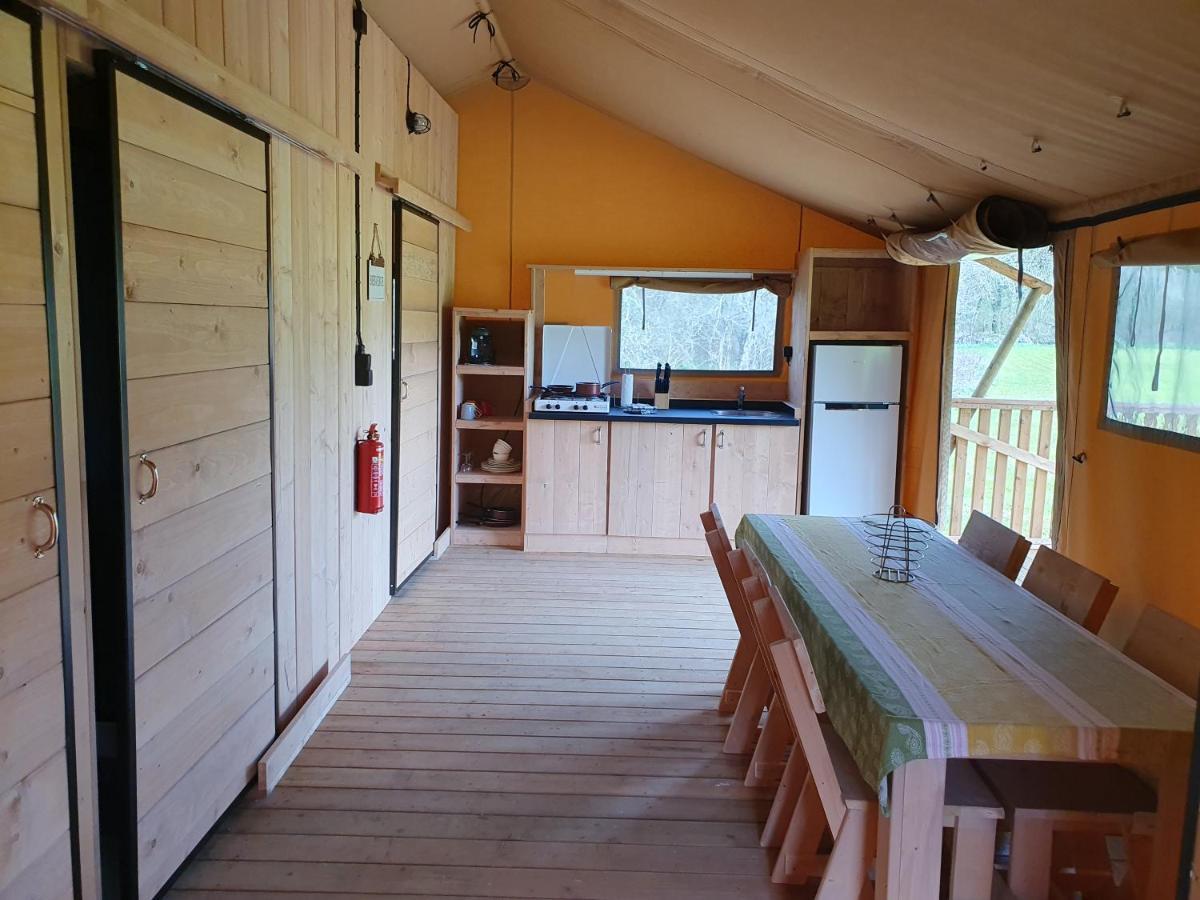 Luxury Safari Tents At Moulin Du Pommier Glamping & Camping Saulgond Экстерьер фото